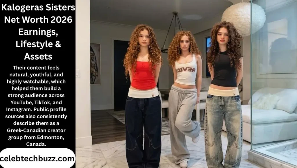 Creator workspace representing the Kalogeras Sisters’ digital income and brand value