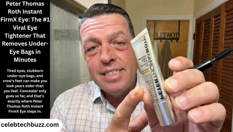 Peter Thomas Roth Instant FirmX Eye: The #1 Viral Eye Tightener That Removes Under-Eye Bags in Minutes