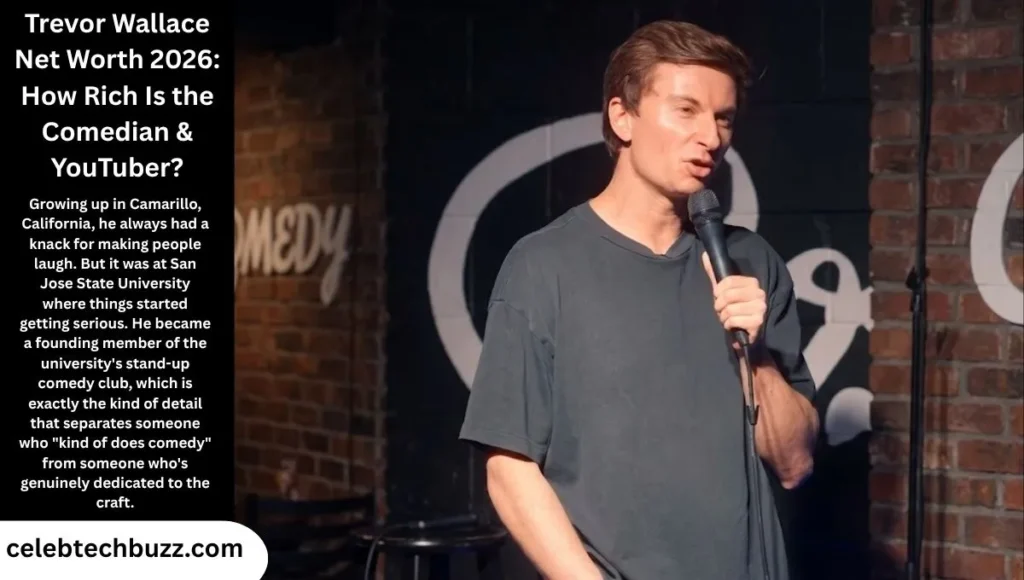 Trevor Wallace, Growing up in Camarillo, California, he always had a knack for making people laugh. But it was at San Jose State University where things started getting serious.