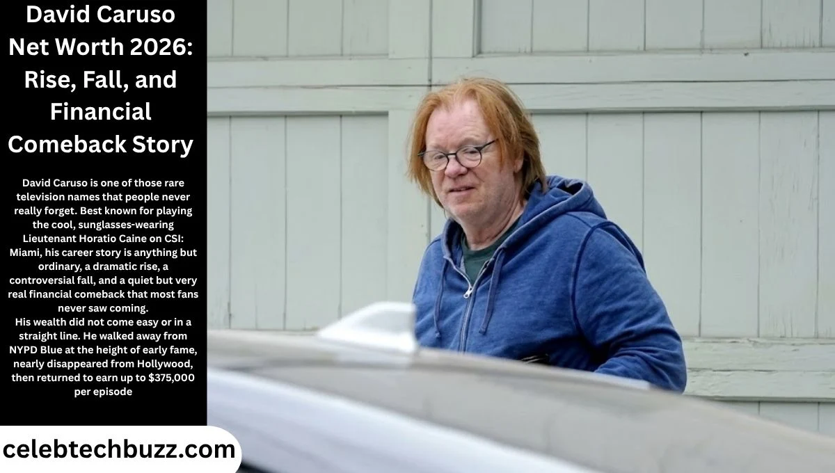 David Caruso Net Worth 2026: Rise, Fall, and Financial Comeback Story