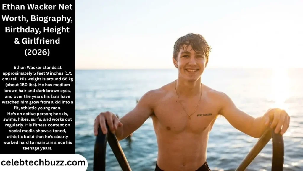 Ethan Wacker Height & Physical Appearance