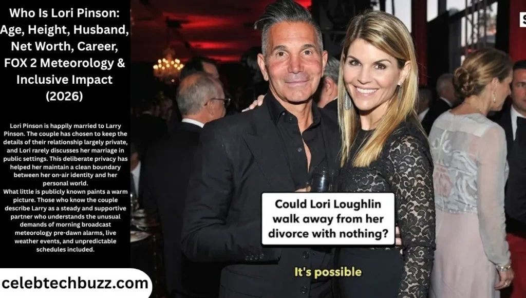 Lori Pinson Husband and Married Life