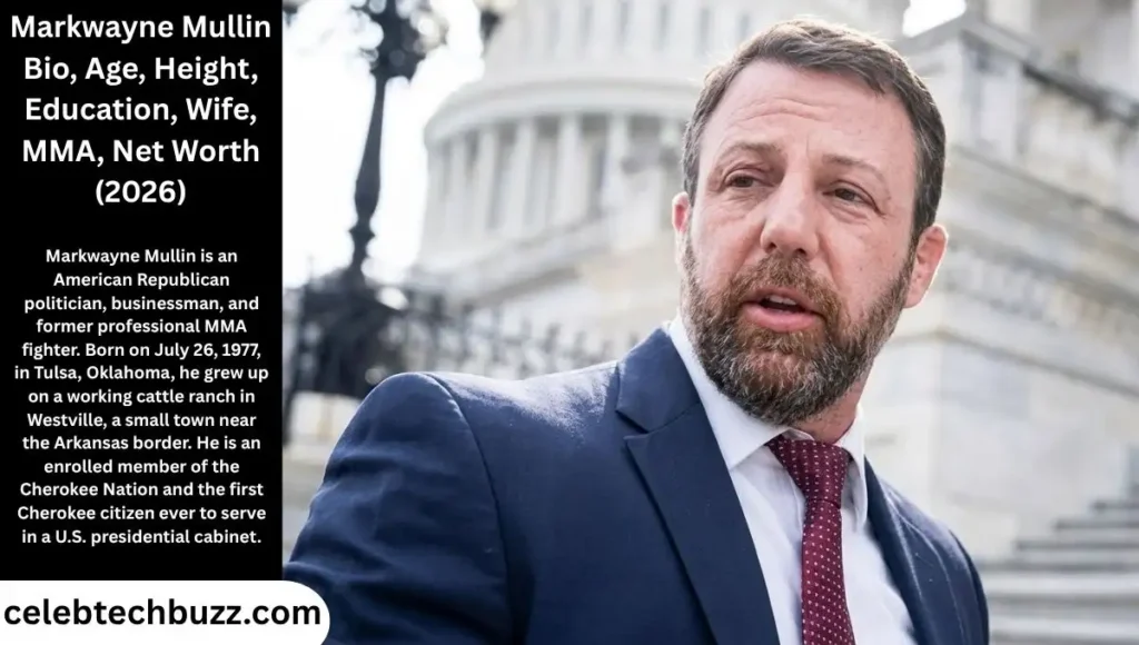 Markwayne Mullin Bio, Age, Height, Education, Wife, MMA, Net Worth