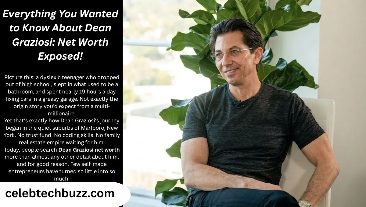 Everything You Wanted to Know About Dean Graziosi : Net Worth Exposed!